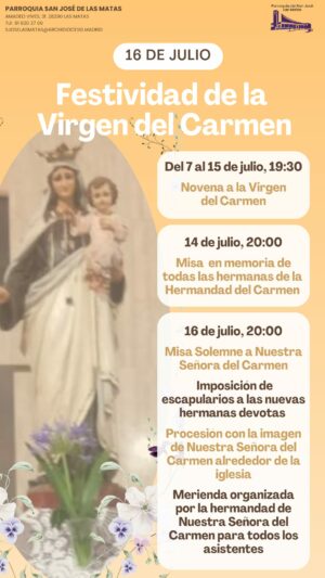 Festividad de la Virgen del Carmen