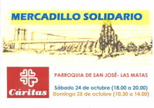 ¡MERCADILLO SOLIDARIO 24 y 25 de octubre 2026